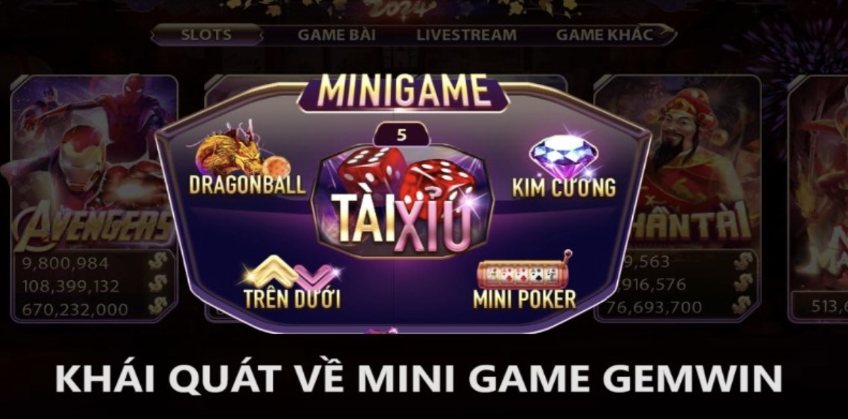 Mini game Gemwin is the top choice of many members